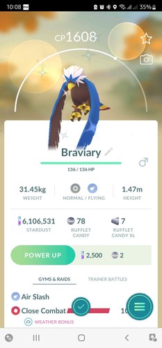 Shiny braviary evoluzione - braviary, (evoluzione