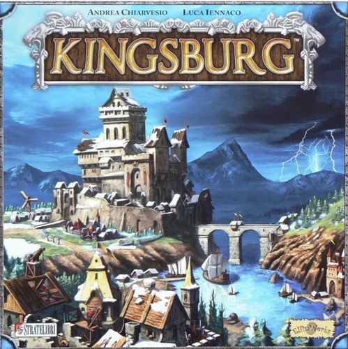 Kingsburg boardgame used - boardgame,