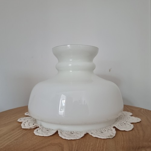 Abat jour globe opaline - abat-jour, blanc