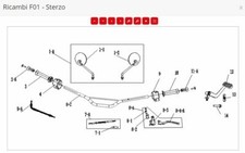PESO MANUBRIO RICAMBI BRIXTON BX 125 X ABS Scrambler Felsberg Originali F01