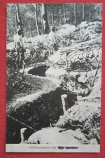 Cartolina fotografica posta militare WW1 Militaria France trincea fanteria 1915