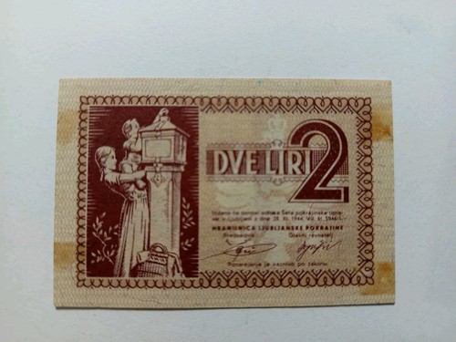 Lire 1944 occupazione - lire,