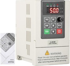 DEWIN VFD Azionamento a Frequenza Variabile,2.2kW 220V VFD Inverter per Motori,