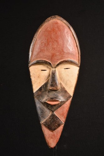 Maschera antica banso africana - antica,