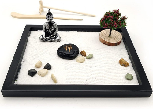 Giardino zen realizzato mano - giardino,