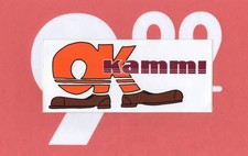 Adesivo Vintage Sticker Aufkleber Autocollant OK KAMMI Calzature