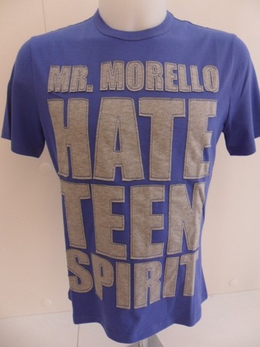 Shirt frankie morello blu - t-shirt,