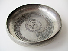 Italo Cavallini ciotola rame argentato anni '70 - Burchiellaro Gallinaro