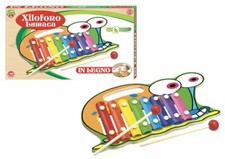 Xilofono lumaca legno - x,