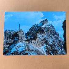 DOLOMITI - RIFUGIO G. LORENZI - MONTE CRISTALLO - CARTOLINA A COLORI VIAGGIATA