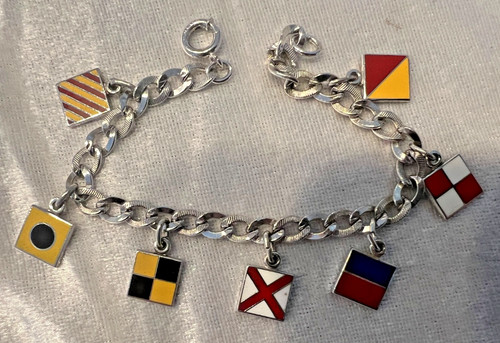 Bracciale con ciondolo nautico