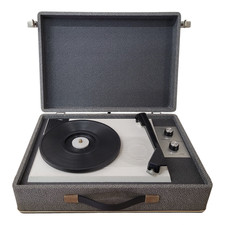 Fonovaligia in legno granigliato Selonix Spyll, Italia, del 1970