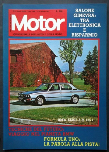 Motor 1981 salone ginevra - ,