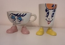 Le Tazze Pazze La Castellana Per Giglio Collezione Anni 80 Vintage