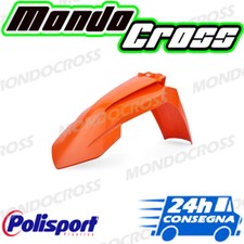 Parafango anteriore cross POLISPORT Arancione 16 KTM 250 SX F 2018 (18)!