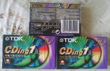 Lotto 3 Audio Cassette TDK
