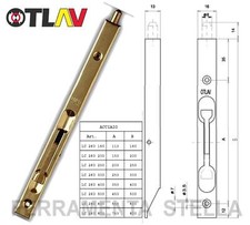 CATENACCIO A LEVA OTTONATO ORO