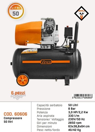 Compressore aria vinco - aria,
