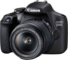 Canon EOS 2000D 24,1 Mpx Fotocamera Reflex Digitale (Kit con EF-S 18-55mm...