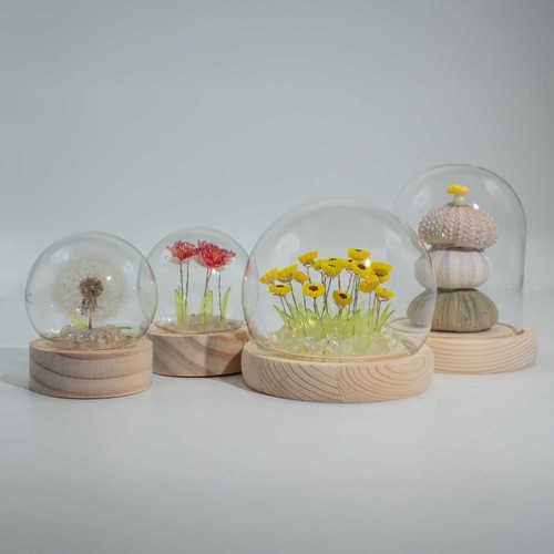 Lampada sfera usb - lampada, fiori