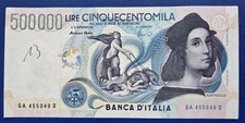 500.000  LIRE   RAFFAELLO 6