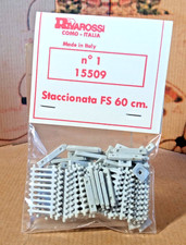Rivarossi ricambi 15509 staccionata FS 24 pz.,  60 cm. circa