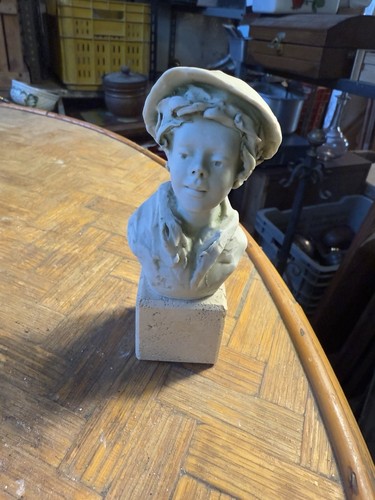 Busto scultura bambino - scultura,