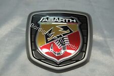 Stemma Fregio Logo posteriore Satinato Abarth 595 695 735627436 Originale Badge