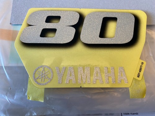 Decalcomania motore yamaha f80 - decalcomania,