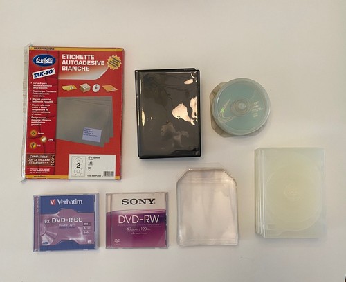 Kit masterizzazione dvd r - -, dl