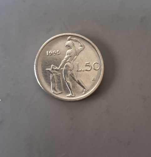 Moneta lire - lire, 50