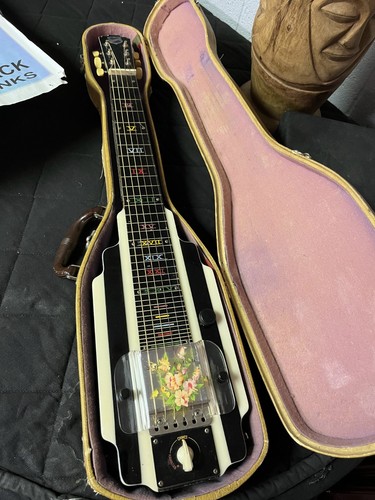 Chitarra vintage art - vintage, deco