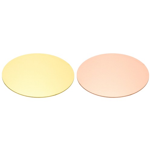 Lastre ottone rame 2 pezzi - ottone,