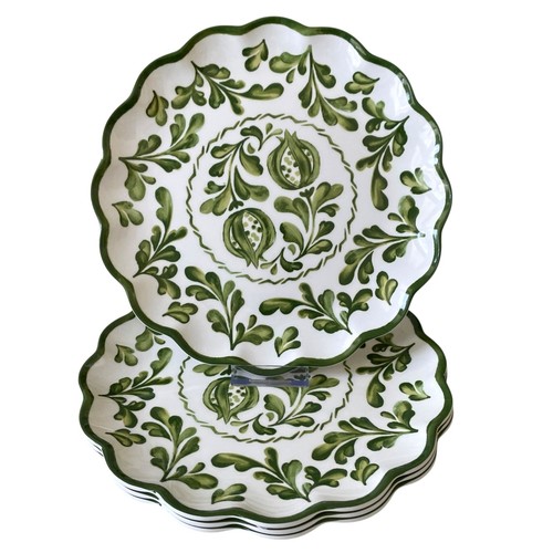 Set piatti shabby chic verde - set,