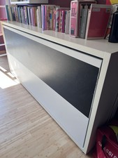 Letto singolo a scomparsa colore bianco 217X 105 cm - Life