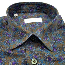 Camicia Uomo Stampata Fiorata
