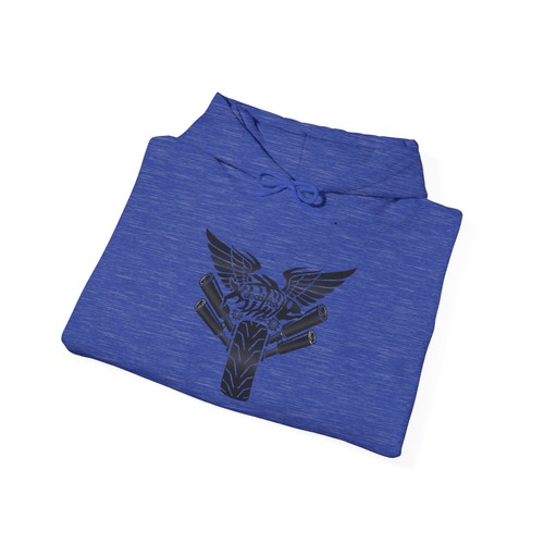 Felpa con cappuccio deadfish - con,