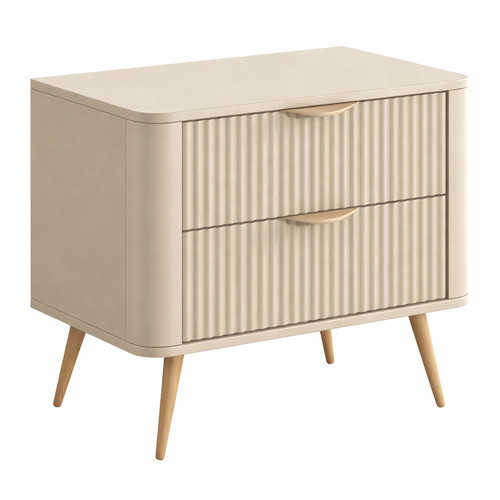 Comodino con cassetti - comodino,