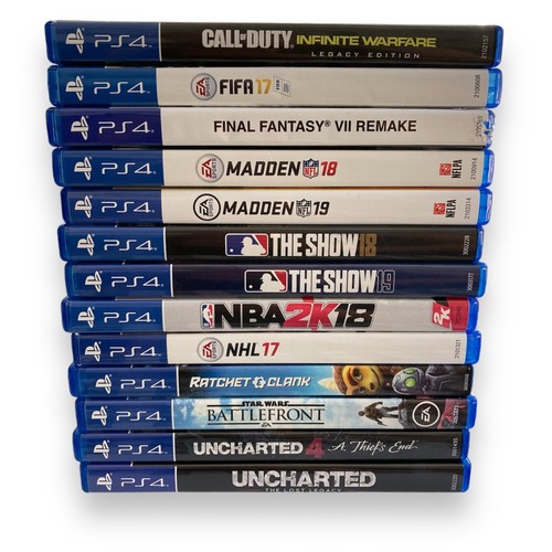 Sony playstation ps4 - 4, games