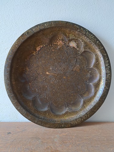Vassoio marocchino ottone - vassoio,