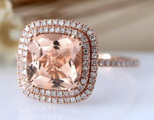 Fede nuziale donna - nuziale, morganite