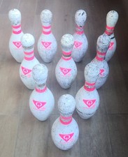 Qubica AMF - Lotto di 10 Birilli da Bowling