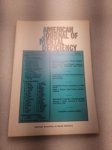 American journal mental - american,