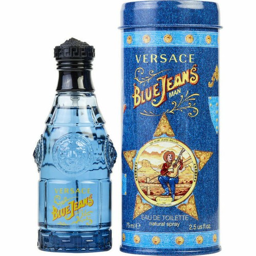 Versace blu jeans uomo - jeans,