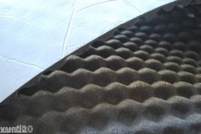 SPUGNA MILLEPUNTE IGNIFUGA ISOLAMENTO COFANO MOTORE ADESIVA 100X50X1,5 Cm