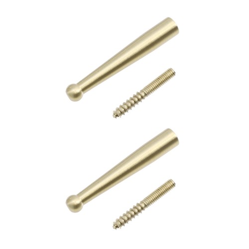 2pz gancio appendiabiti ottone - 2pz,