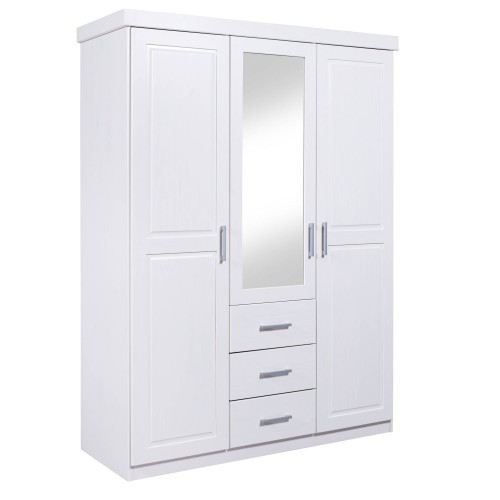 Armadio ante bianco con - 3,