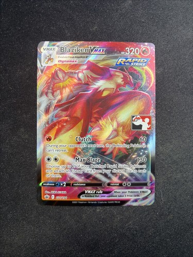 Blaziken vmax prize pack - blaziken,