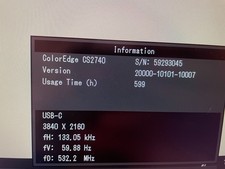 EIZO 4K ColorEdge CS2740, solo