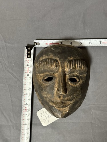 Maschera vintage legno - maschera,